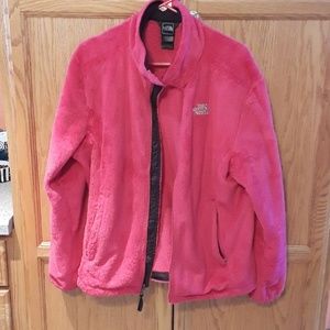 Like new Hot pink fleece NorthFace